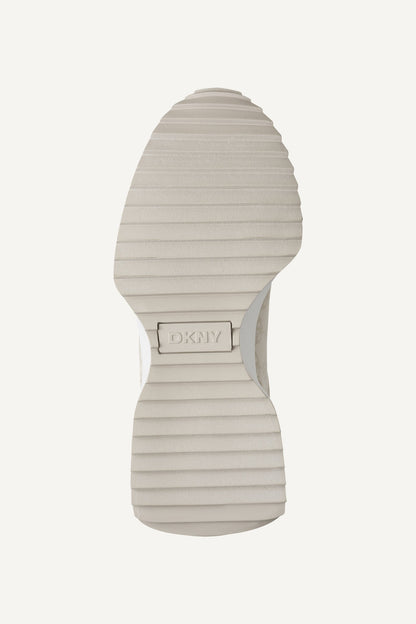 Black DKNY NAPLES LACE-UP SNEAKER