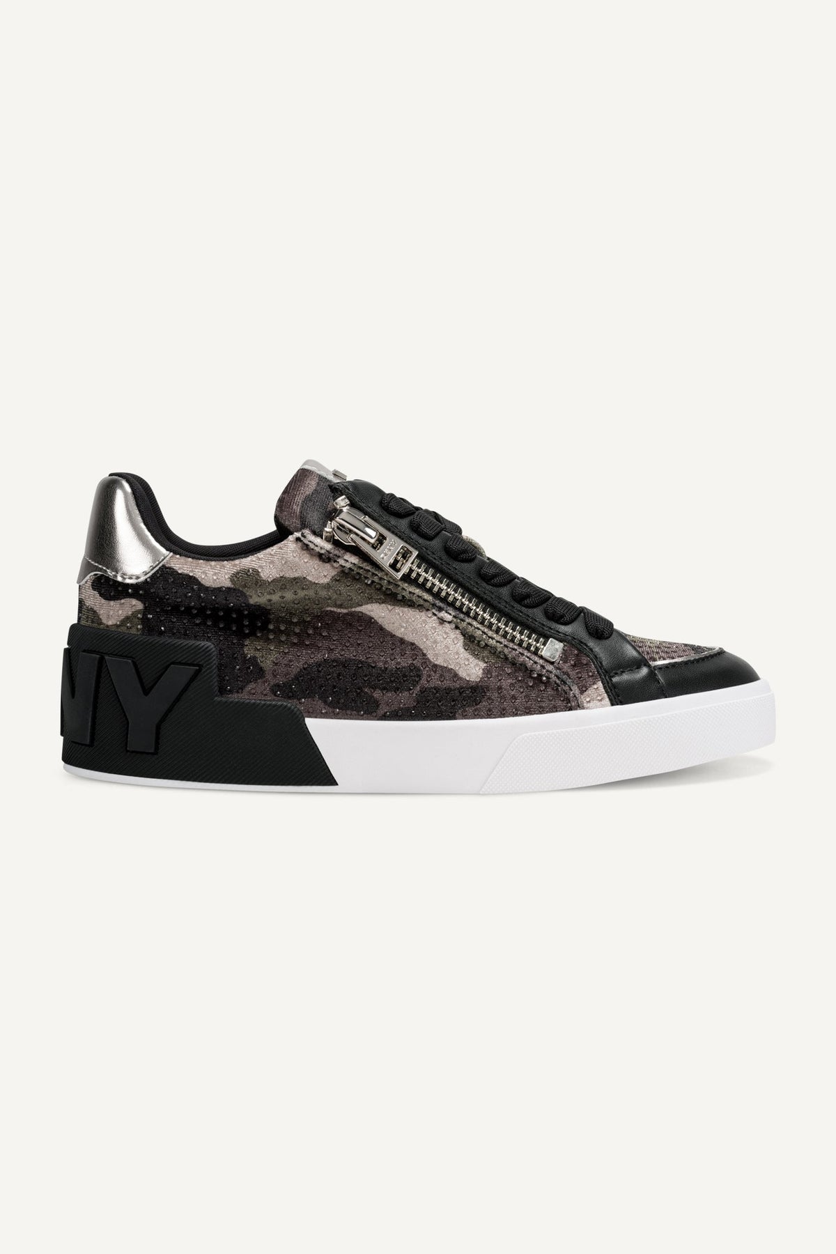 Camouflage DKNY MEI LACE UP SNEAKER