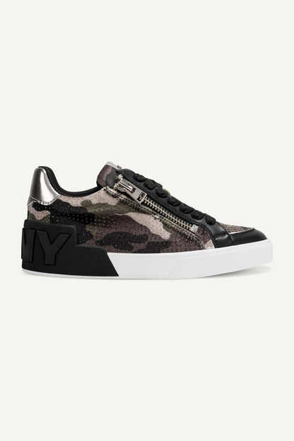 Camouflage DKNY MEI LACE UP SNEAKER