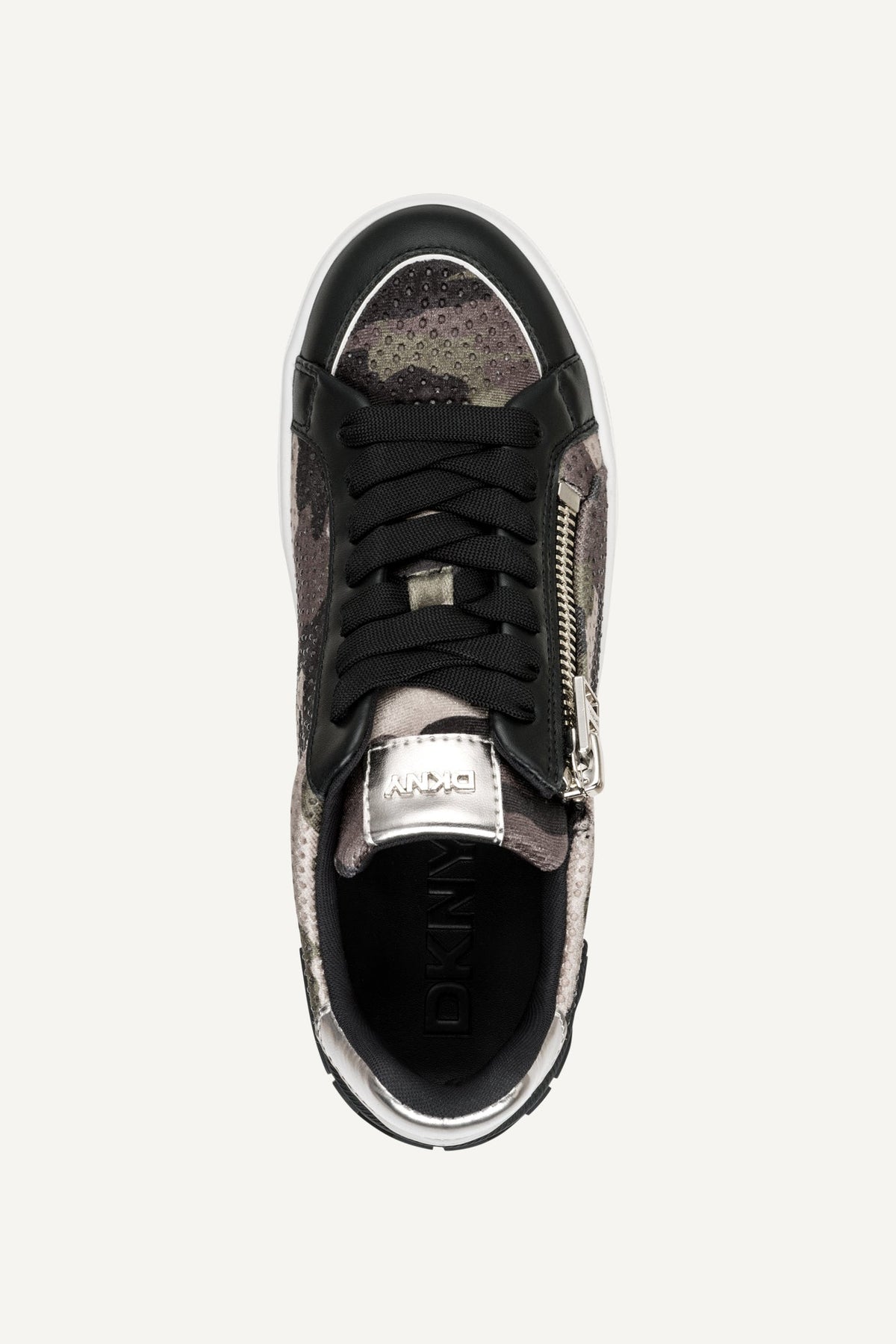 Camouflage DKNY MEI LACE UP SNEAKER