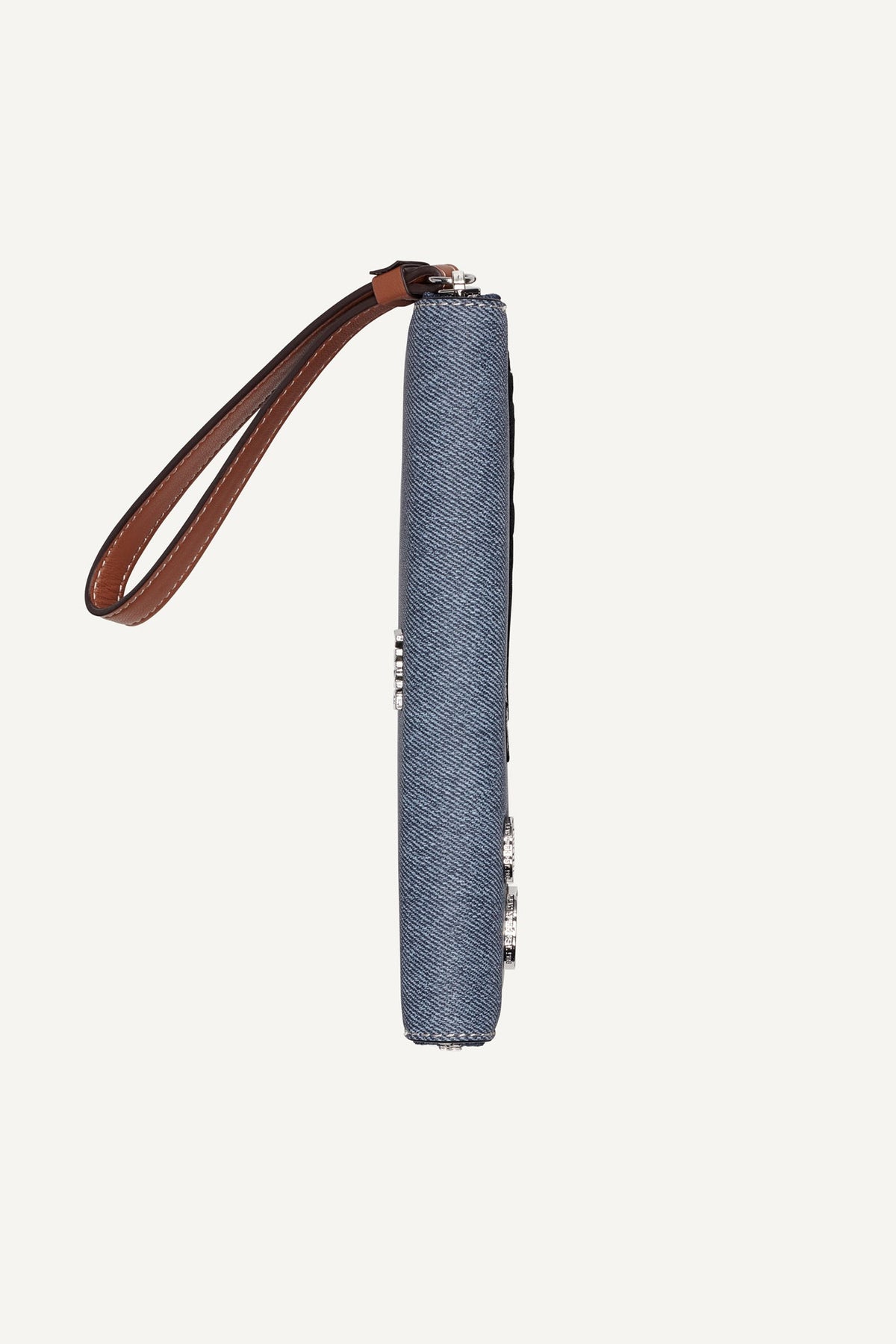 Denim DKNY NESSA LARGE ZIP AROUND WALLET