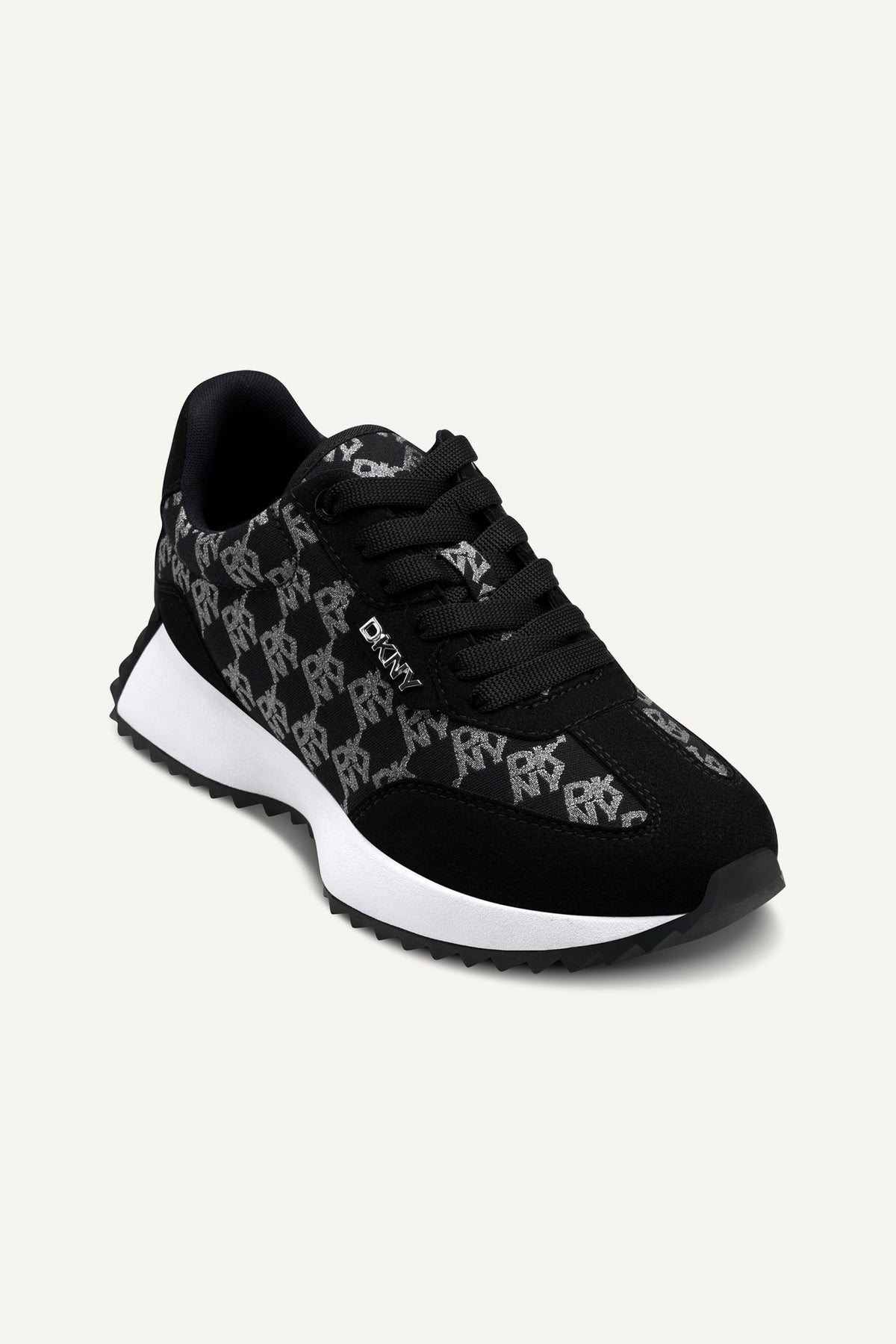 BONE DKNY NAPLES LACE-UP TRAINER SNEAKER