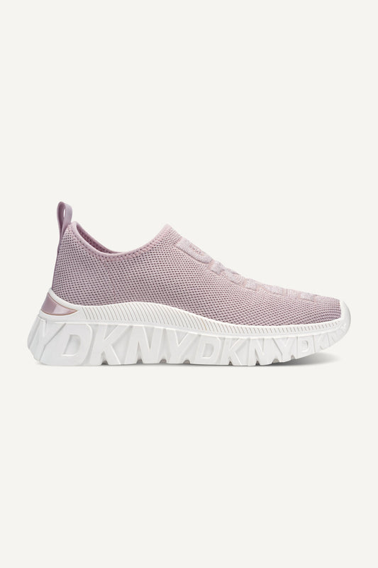 Pink DKNY LILLIE SLIP ON SNEAKER