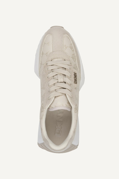 BONE DKNY NAPLES LACE-UP SNEAKER