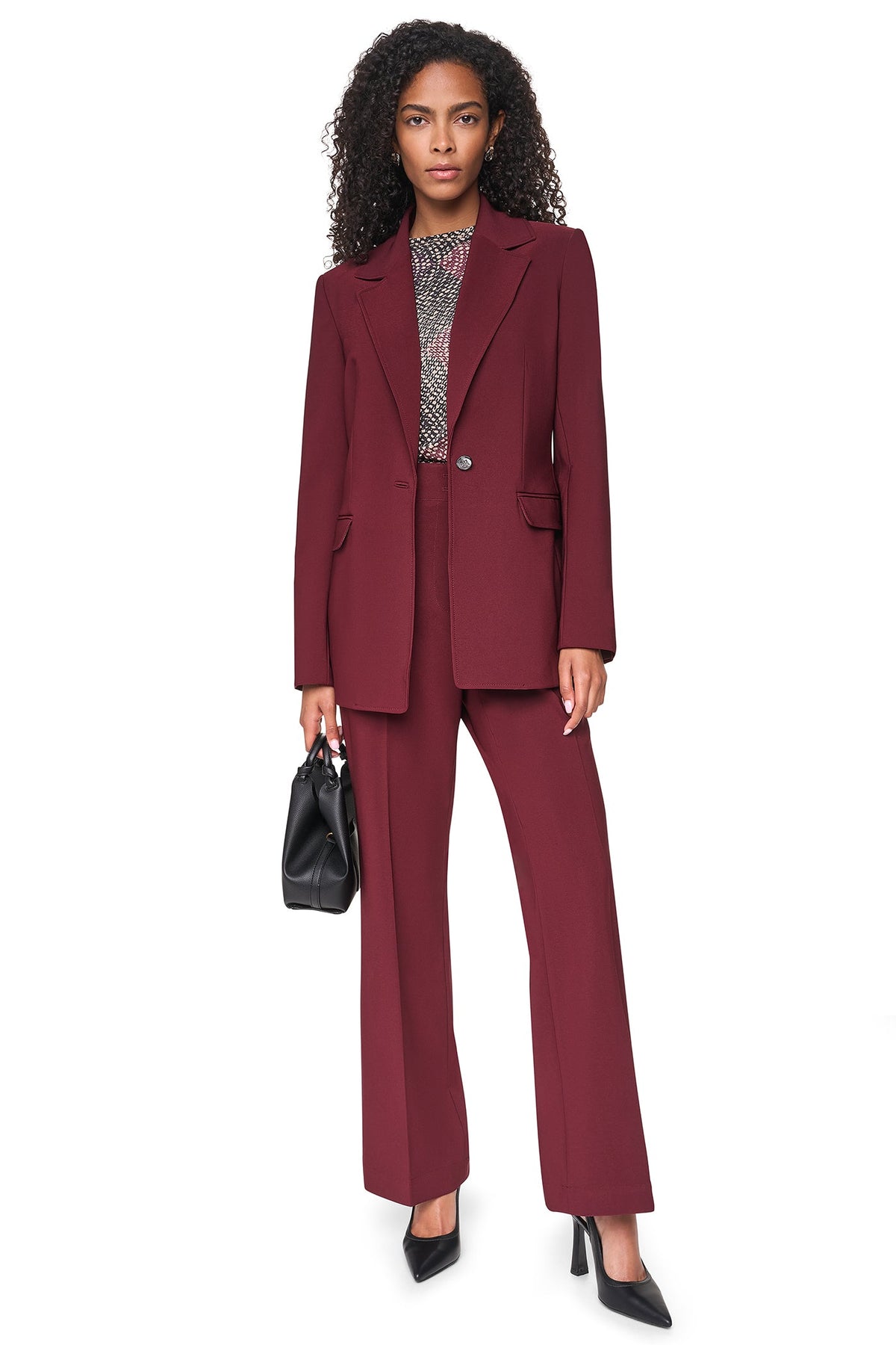 Cabernet DKNY ONE BUTTON JACKET