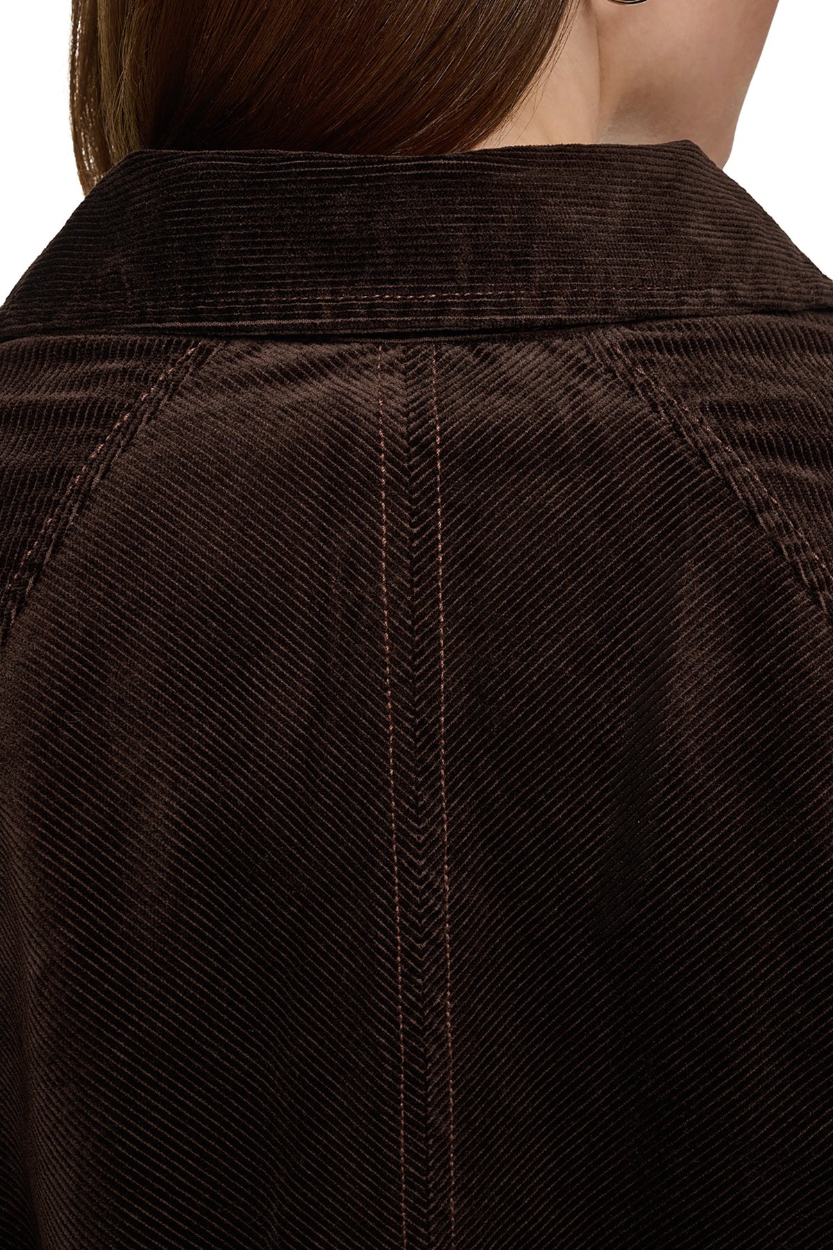 Espresso DKNY RAGLAN SLEEVE BUBBLE JACKET