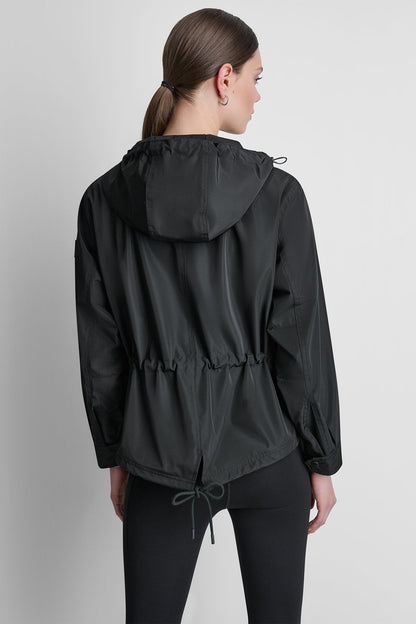 Pebble DKNY HIGH-LOW CROPPED JACKET