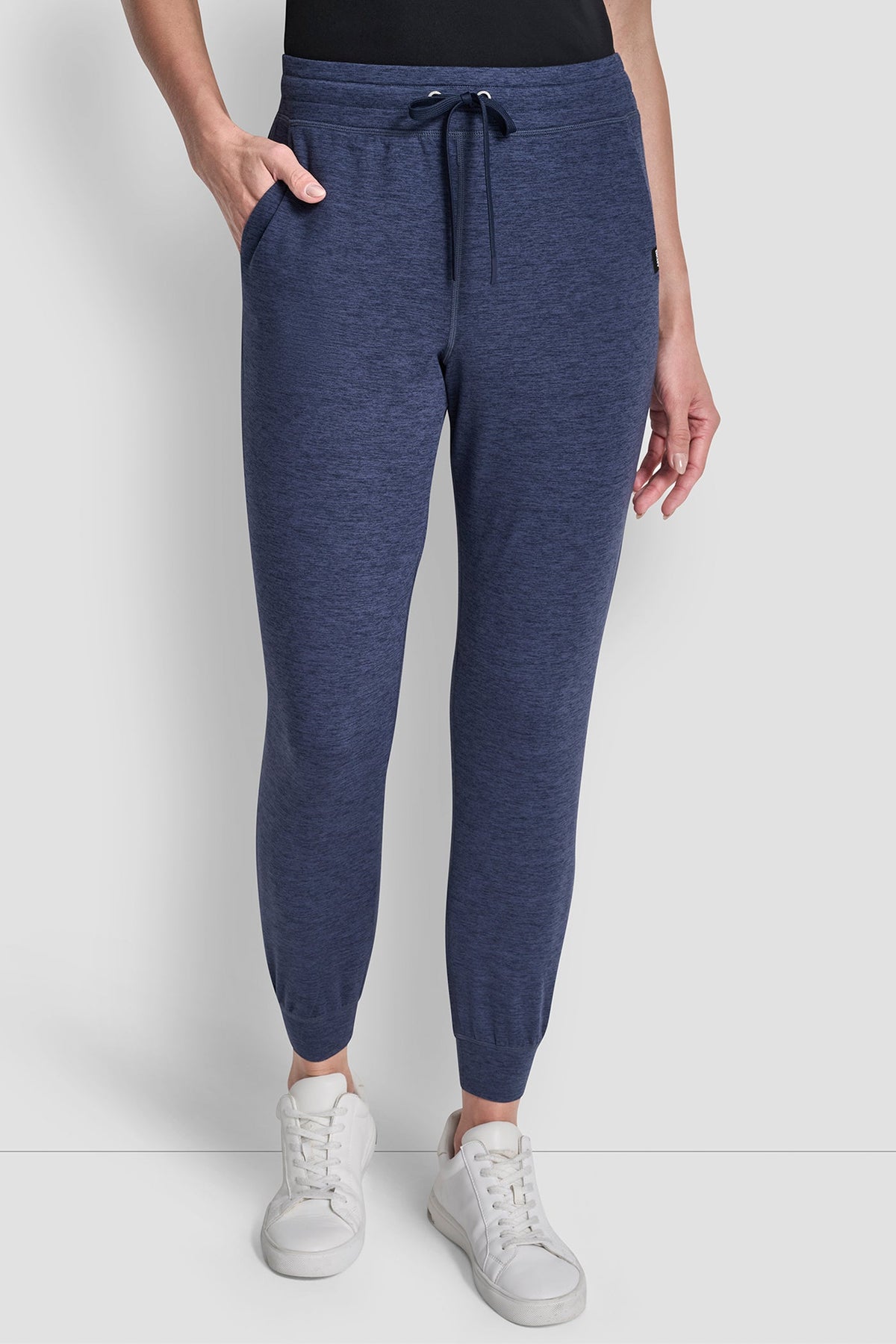 Coastline Spacedye DKNY CROPPED HIGH-RISE SLIM JOGGER