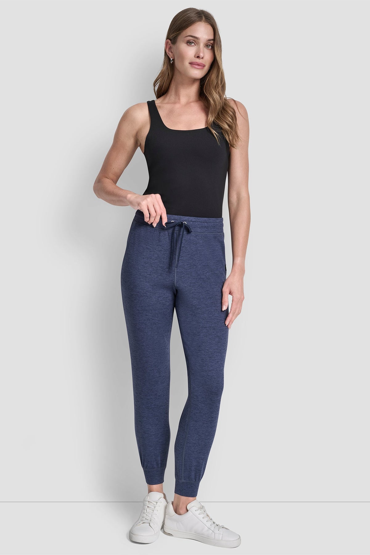 Coastline Spacedye DKNY CROPPED HIGH-RISE SLIM JOGGER