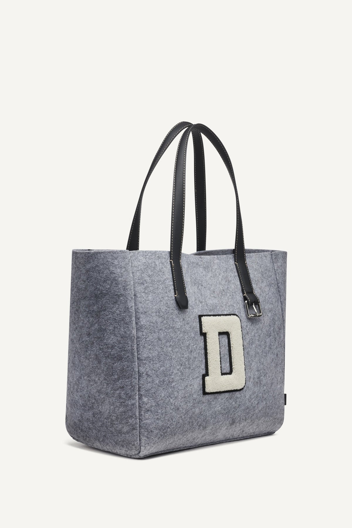 Heather Grey/Black/Oat DKNY REESE TOTE