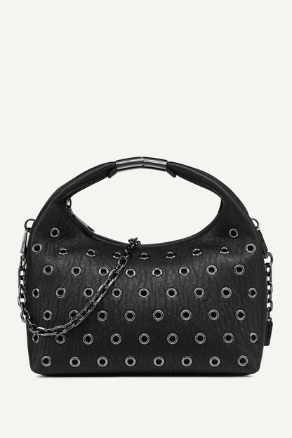 Black DKNY MEL HOBO
