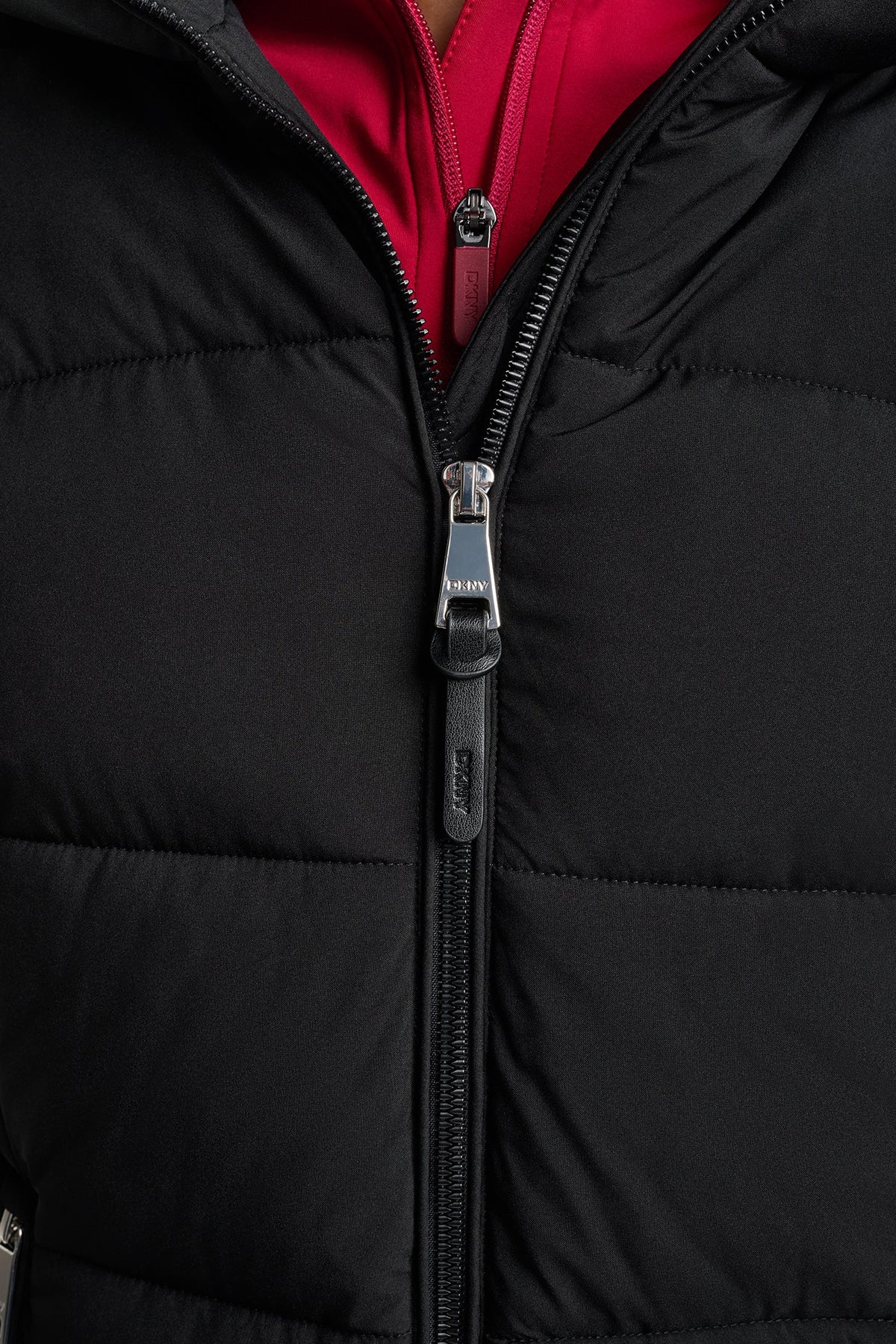 Dark Navy DKNY STRETCH PUFFER JACKET