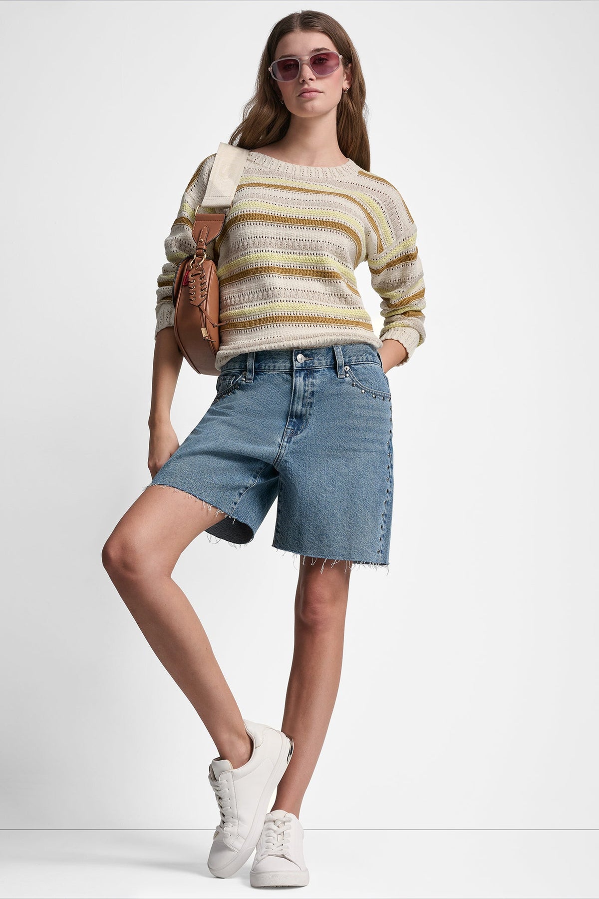 Cedar Street DKNY MID-RISE DENIM SHORT